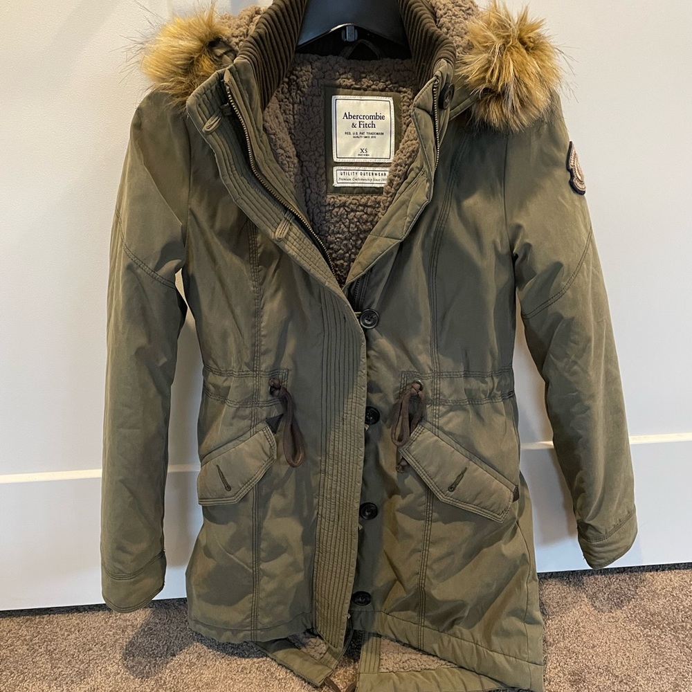 Abercrombie utility outerwear jacket